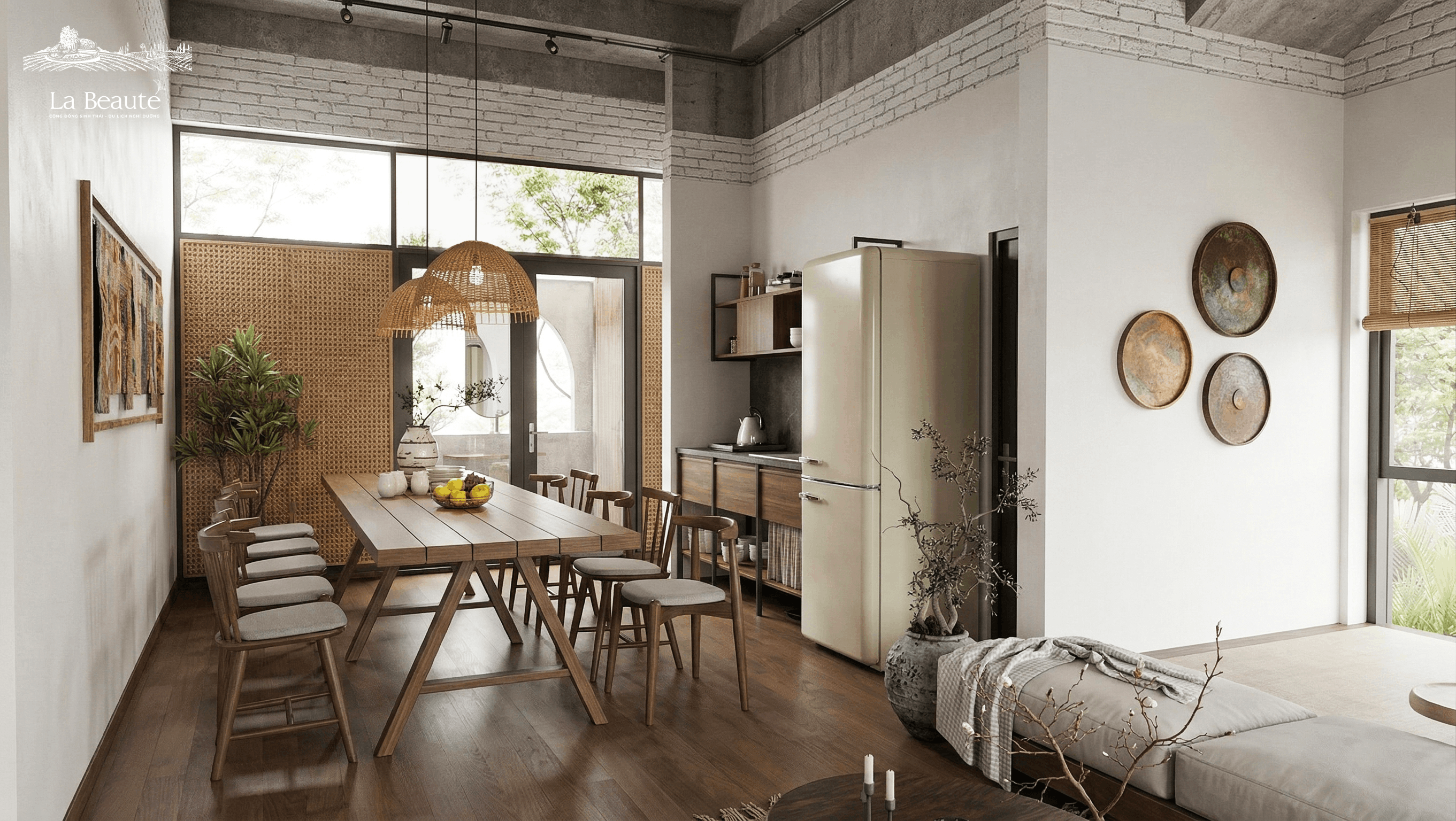 Bán biệt thự nghỉ dưỡng 3,65 tỷ full nội thất, nhà mới 100%, sổ sẵn, nhận nhà ở ngay