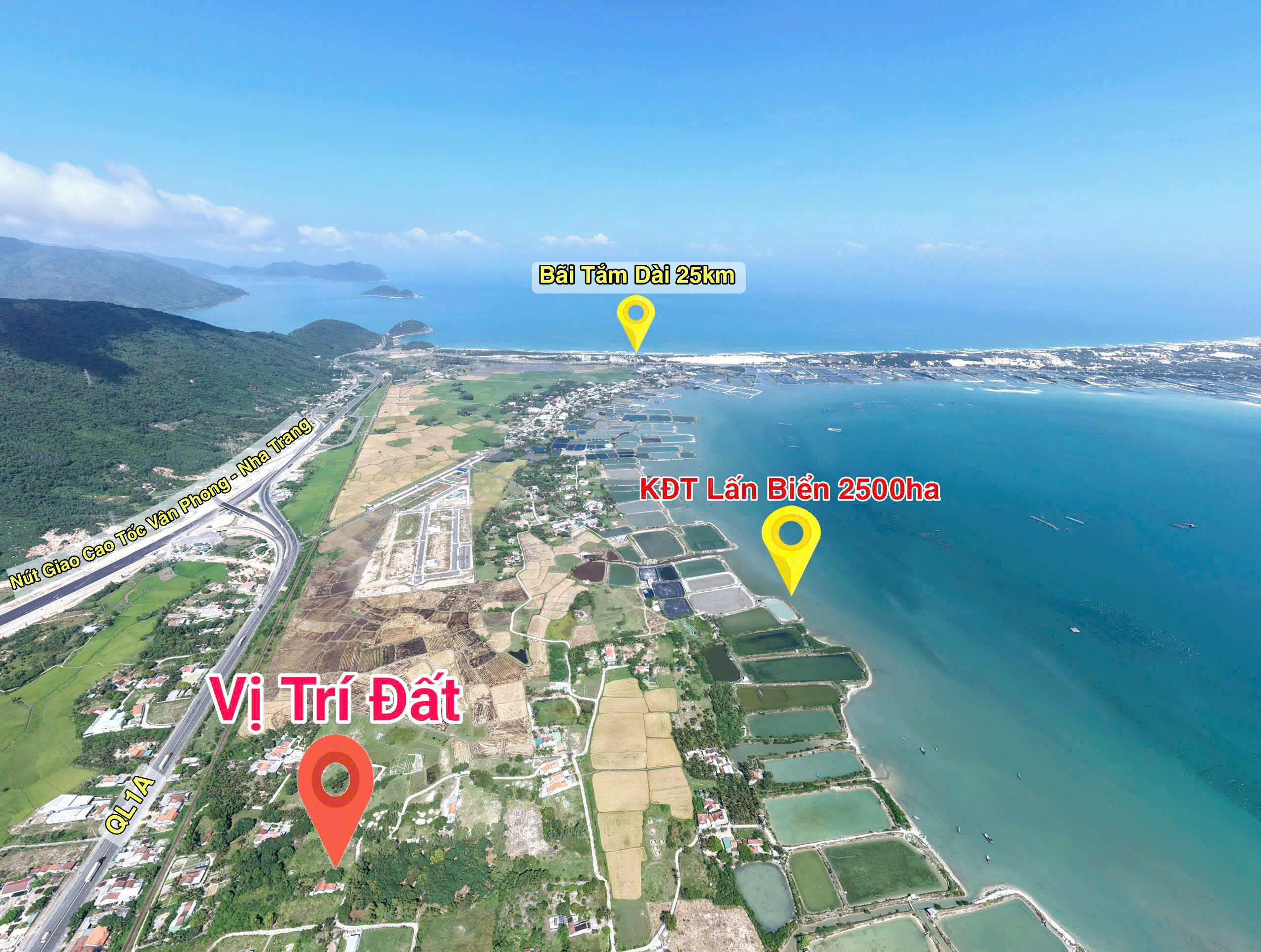 🔥 CƠ HỘI SỞ HỮU ĐẤT BIỂN ĐẸP TẠI KKT VÂN PHONG – ĐÓN ĐẦU TIỀM NĂNG PHÁT TRIỂN! 🔥