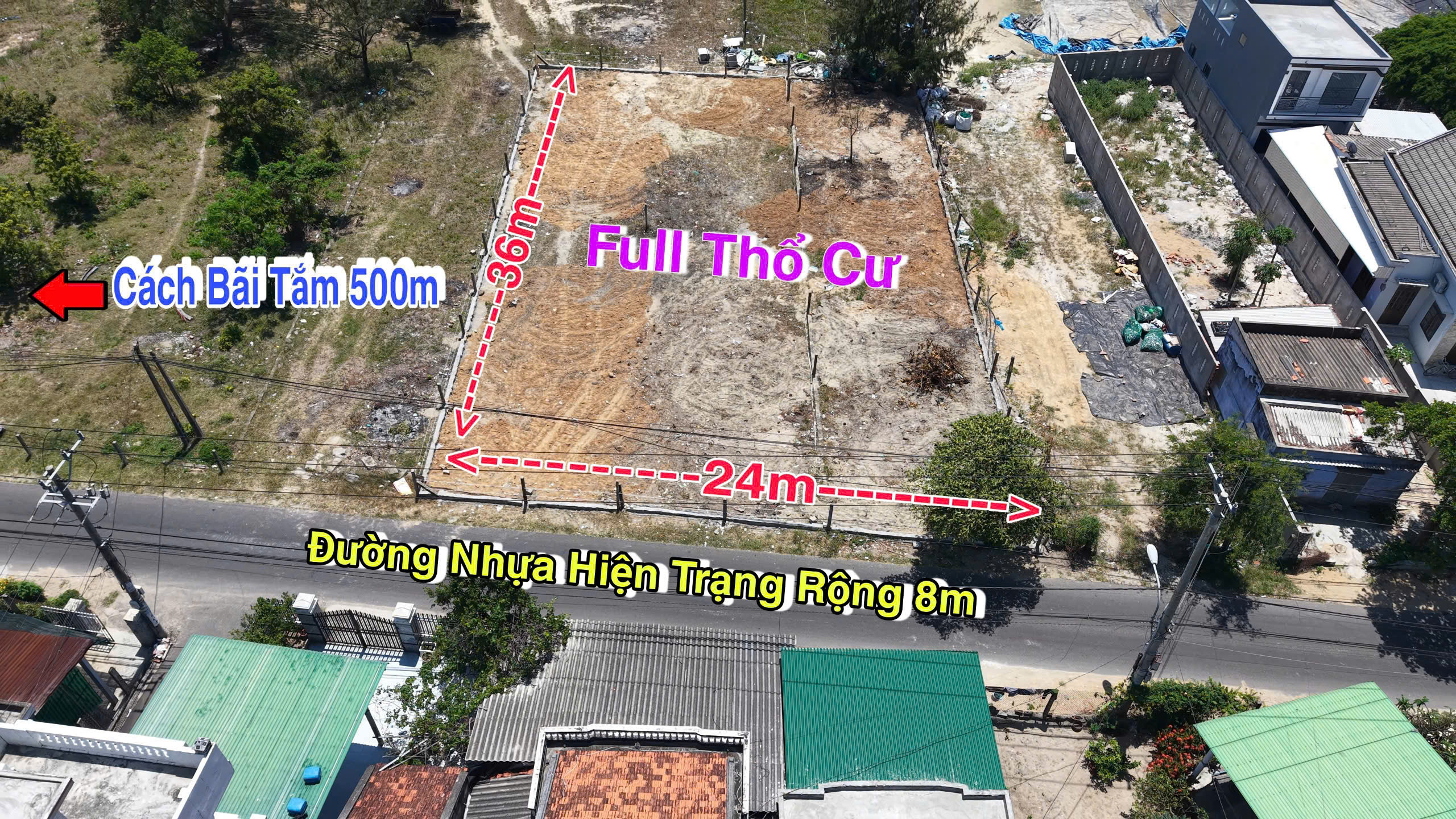 🔥 BÁN ĐẤT TRỤC CHÍNH NINH MÃ – GẦN BÃI TẮM, TIỀM NĂNG SINH LỜI CAO 🔥