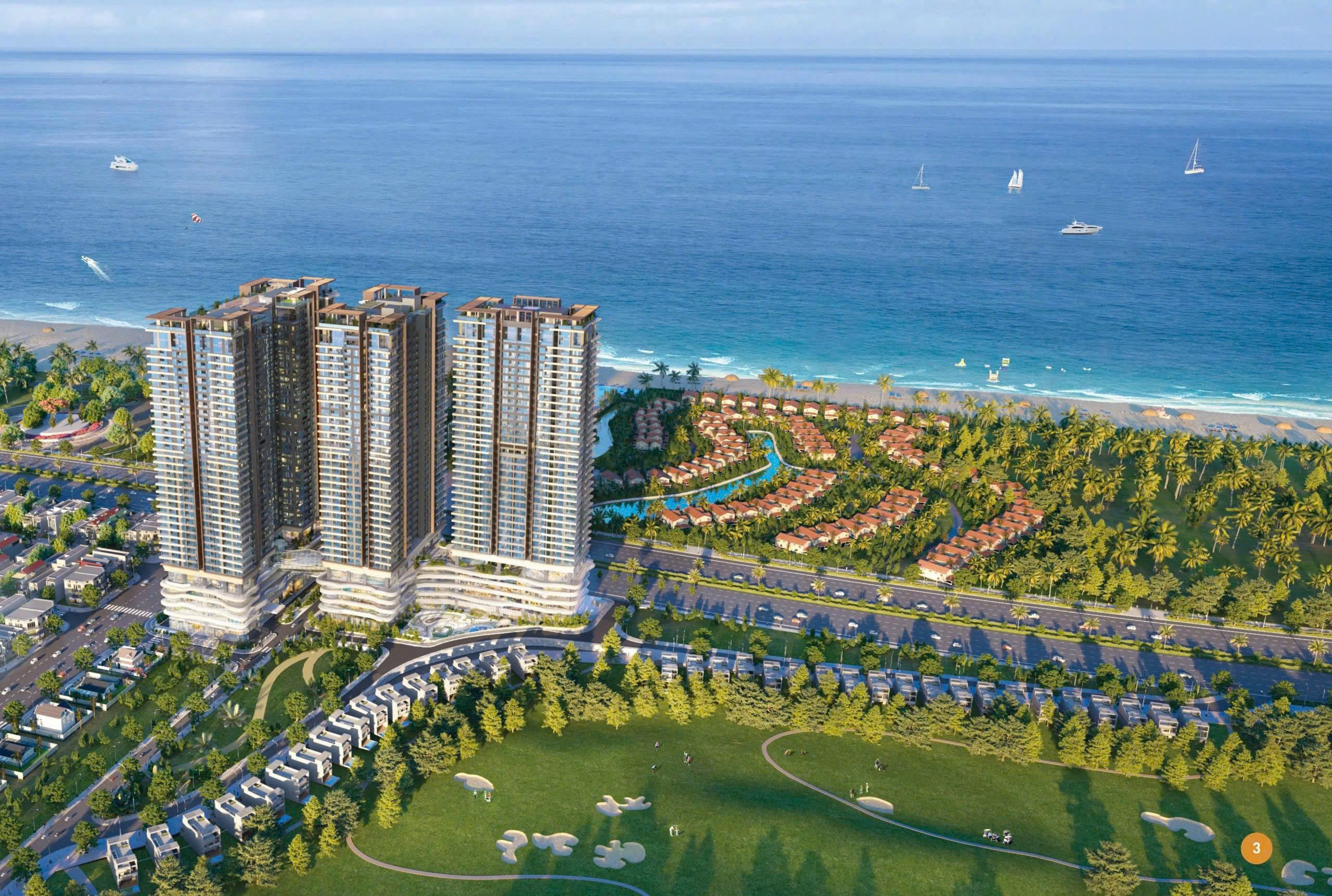 Căn hộ 2PN view biển, đường mua sắm, Newtown Diamond Đà Nẵng 4,3 tỷ