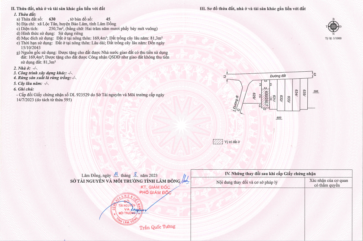 Vị trí vàng, tâm điểm kết nối tinh hoa - 2 lô đất nền view đồi biệt thự mặt tiền đường Lý Thái Tổ (28m) nối dài – Gần cao tốc Dầu Giây – Liên Khương