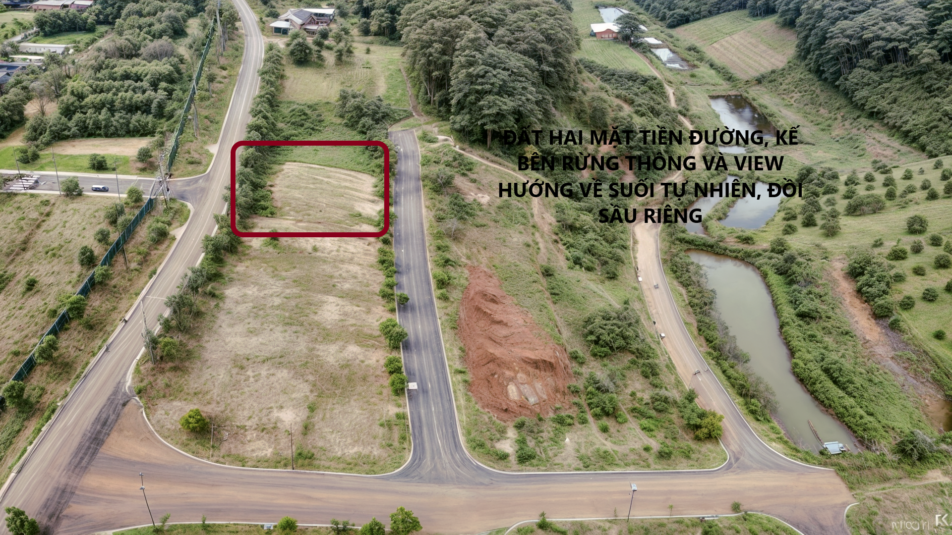 Không gian sống xanh – Đầu tư an toàn – Sinh lời bền vững. Sở hữu ngay lô đất VIEW đồi hiếm có mặt tiền 28m TP. Bảo Lộc