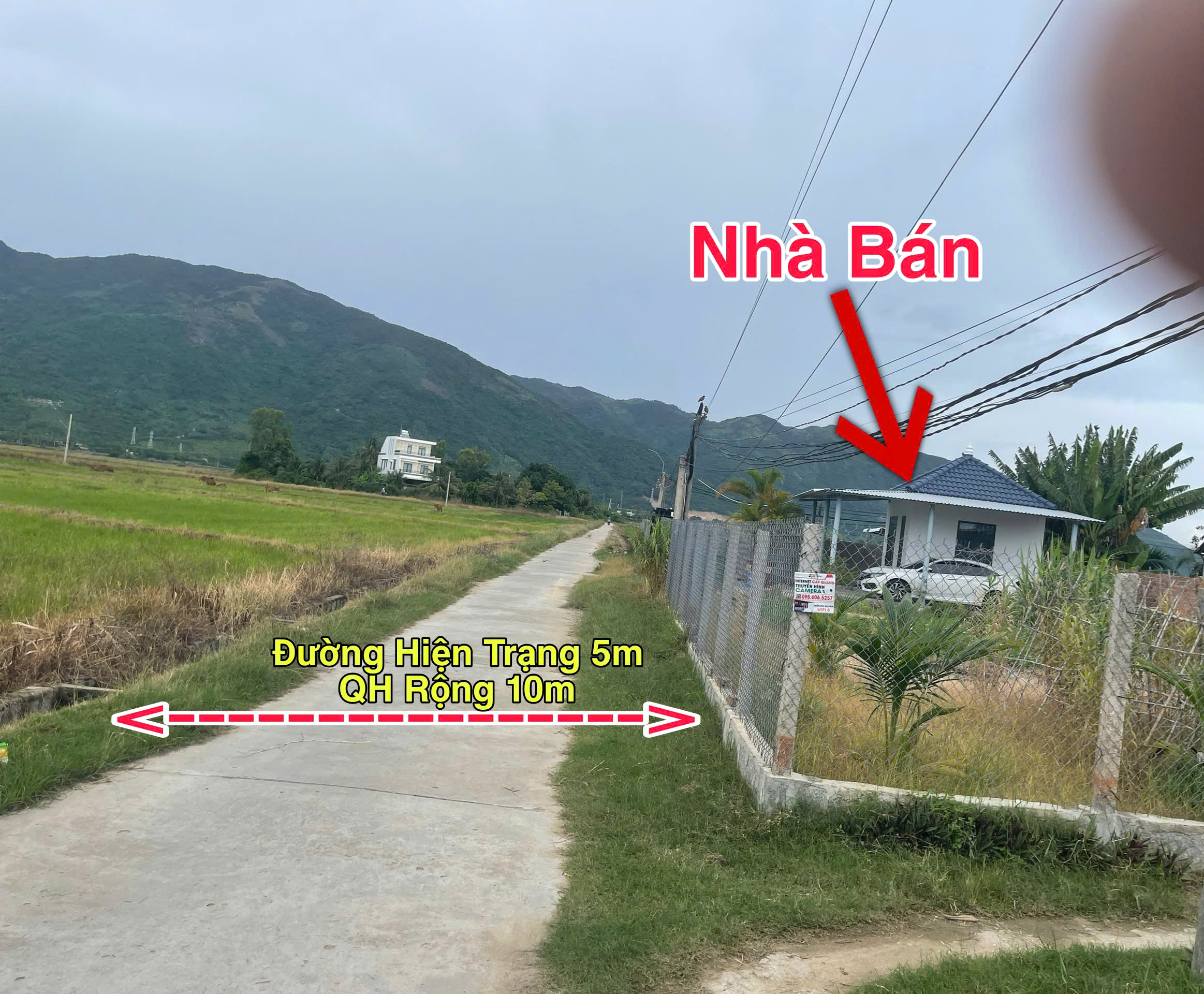 BÁN ĐẤT TẶNG NHÀ VƯỜN KHU VỰC VẠN PHƯỚC, VẠN NINH, KHÁNH HOÀ